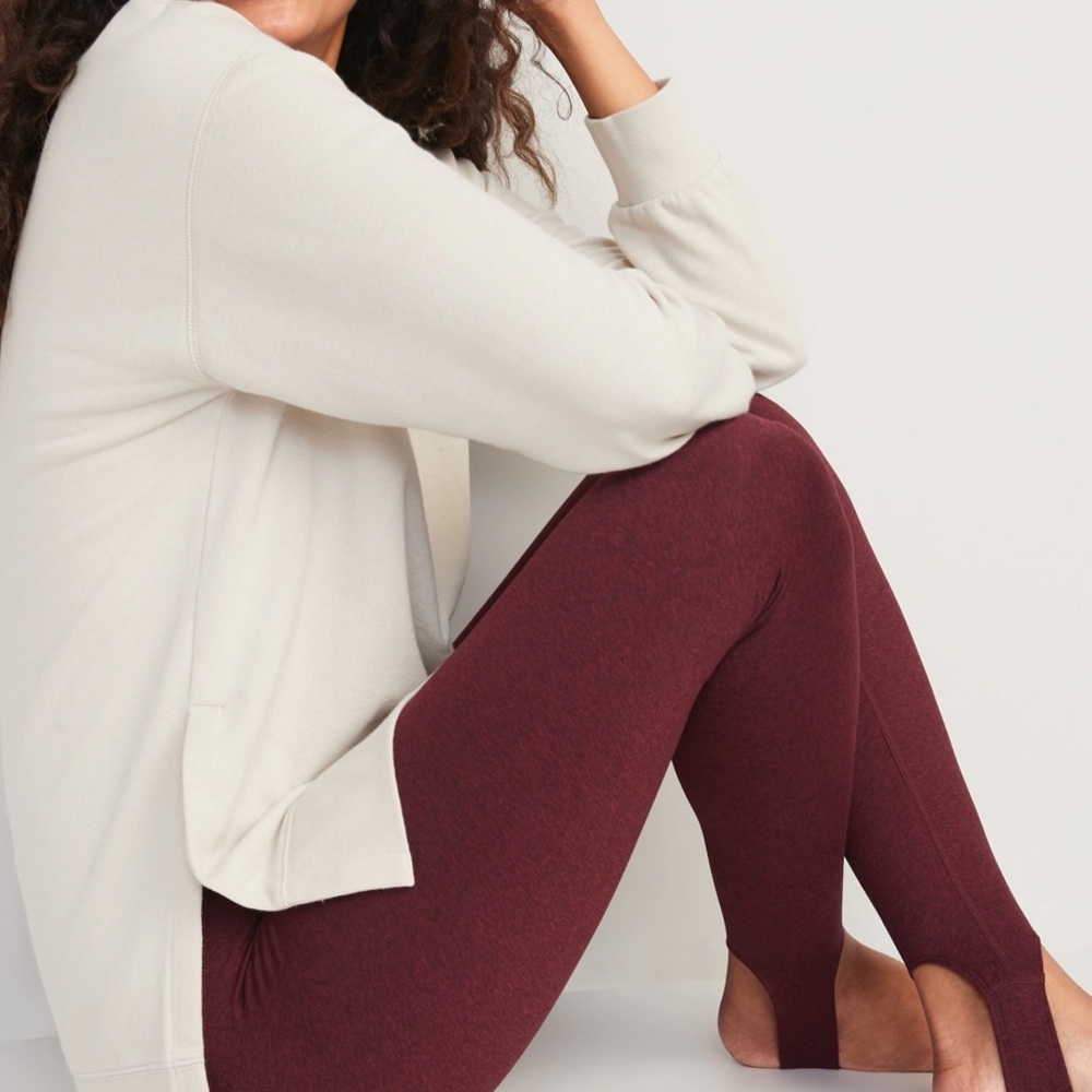 Old Navy Burgundy Leggings